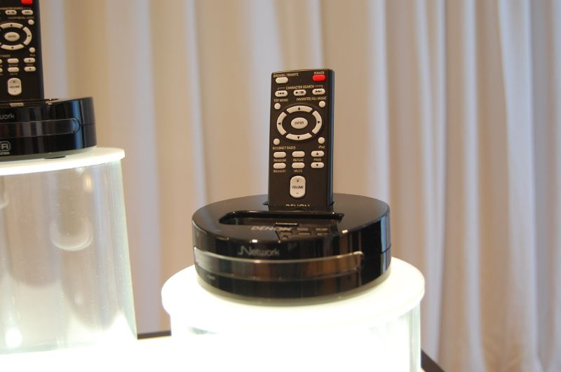 Illustration for article titled Denon Introduces Networked ASD-3N and ASD-3W iPod Docks, X-Space DHT-FS3 Surround Bar and RC-7000CI RF/IR Remote System